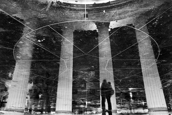 Photograph Tim Corbeel Reflection on One Eyeland